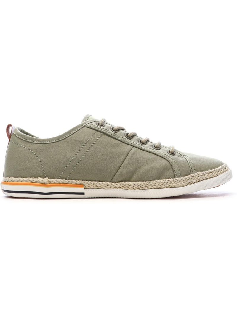 Pepe Jeans Maoui Kaki Heren Sneakers Licht kakigroen - Kiabi