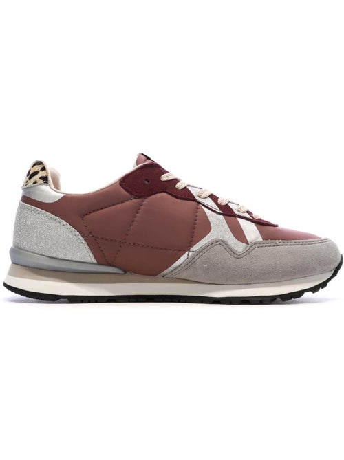 Pepe jeans marlon bordeaux/grijze dames sneakers - Kiabi Pepe jeans marlon bordeaux/grijze dames sneakers - Kiabi