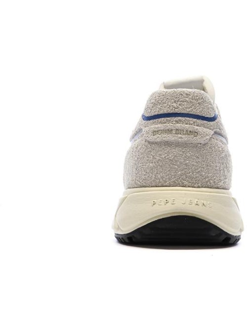Pepe Jeans Marlon Divided Heren Sneakers Wit/Grijs - Kiabi Pepe Jeans Marlon Divided Heren Sneakers Wit/Grijs - Kiabi