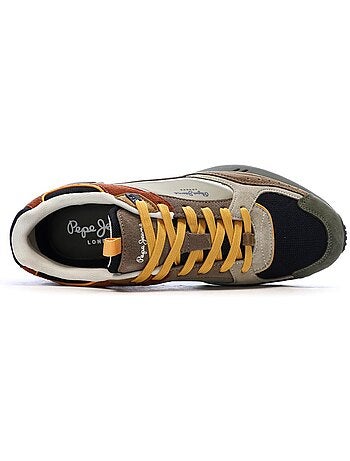 Pepe jeans marlon heren sneakers grijs