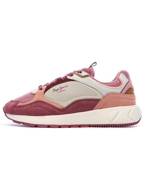 Pepe jeans marlon roze/beige dames sneakers - Kiabi Pepe jeans marlon roze/beige dames sneakers - Kiabi
