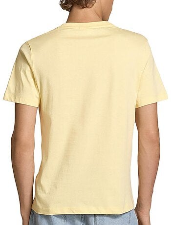 Pepe jeans milton geel t-shirt voor heren