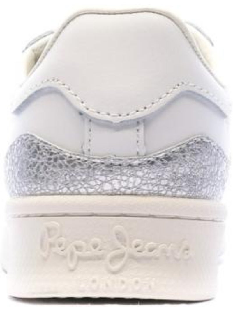 Pepe Jeans Milton Grijze Dames Sneakers Zilver - Kiabi