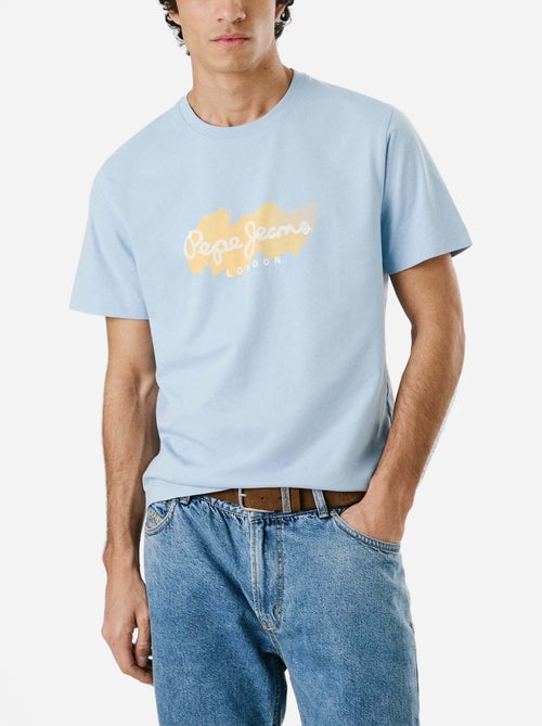 Pepe Jeans Milton T-shirt voor Heren - Blauw - Kiabi Pepe Jeans Milton T-shirt voor Heren - Blauw - Kiabi