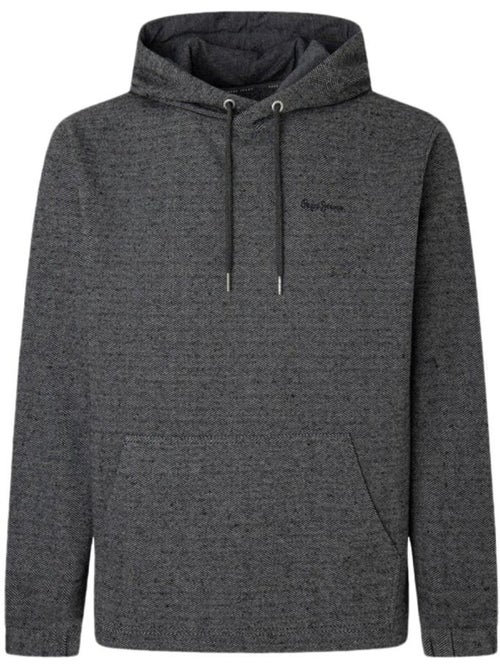 Pepe Jeans Mondra Heren Hoodie Grijs/Zwart - Kiabi Pepe Jeans Mondra Heren Hoodie Grijs/Zwart - Kiabi