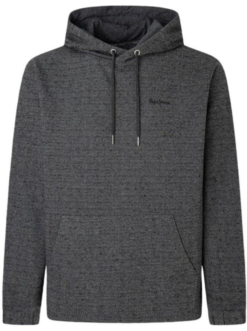 Pepe Jeans Mondra Heren Hoodie Grijs/Zwart Zwart - Kiabi