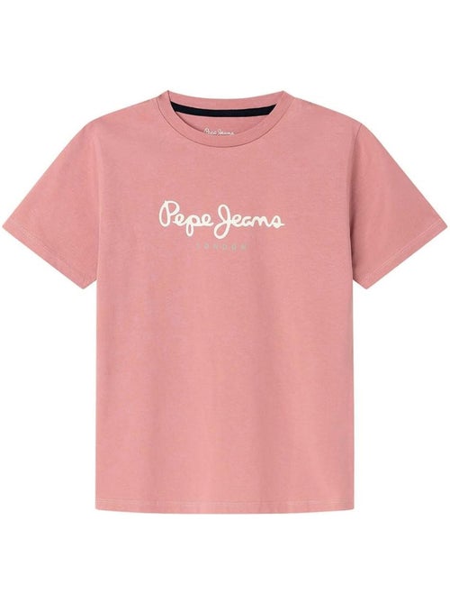 Pepe Jeans New Art T-shirt voor jongens met rozenprint - Kiabi Pepe Jeans New Art T-shirt voor jongens met rozenprint - Kiabi