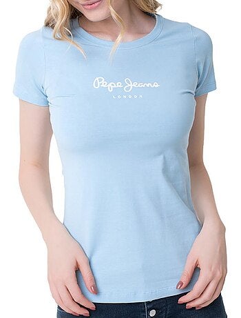 Pepe jeans new virginia zwart t-shirt voor dames