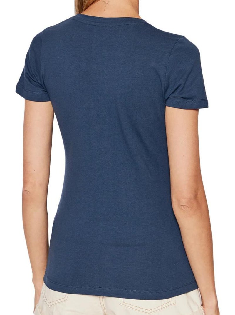 Pepe Jeans New Virginia Marineblauw T-shirt voor Dames Blauw - Kiabi