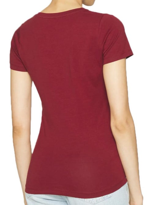Pepe jeans new virginia rood dames t-shirt - Kiabi