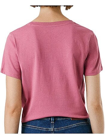 Pepe jeans new virginia zwart t-shirt voor dames