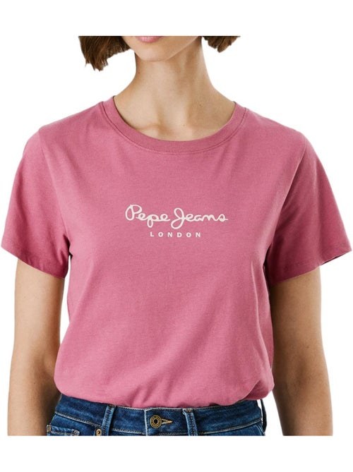 Pepe jeans new virginia rood dames t-shirt - Kiabi