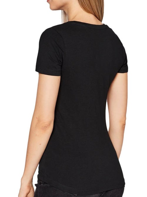 Pepe jeans new virginia zwart t-shirt voor dames - Kiabi