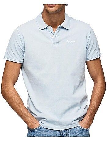 Pepe jeans oliver gd blauwe polo voor heren