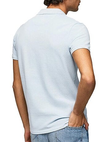 Pepe jeans oliver gd blauwe polo voor heren