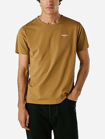 Pepe jeans origineel rood basic t-shirt voor heren
