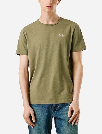 Pepe jeans origineel rood basic t-shirt voor heren