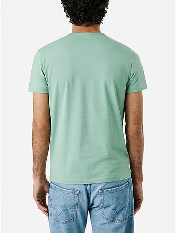 Pepe Jeans Original Basic Geel T-shirt voor Heren PM508212