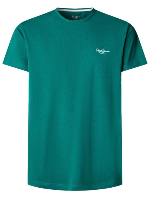 Pepe jeans original basic t-shirt groen voor heren - Kiabi Pepe jeans original basic t-shirt groen voor heren - Kiabi