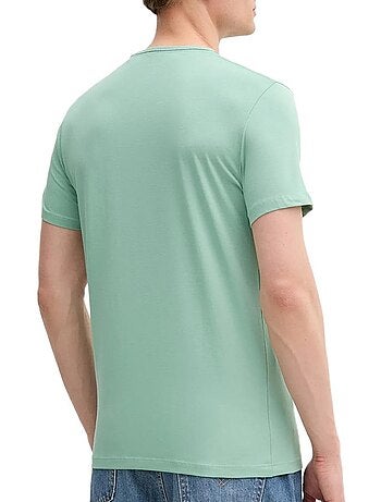 Pepe jeans original basic geel t-shirt voor heren pm508212