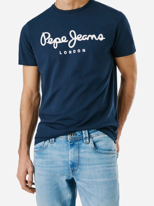 Pepe Jeans Original Stretch N Marine T-shirt voor Heren - Kiabi Pepe Jeans Original Stretch N Marine T-shirt voor Heren - Kiabi