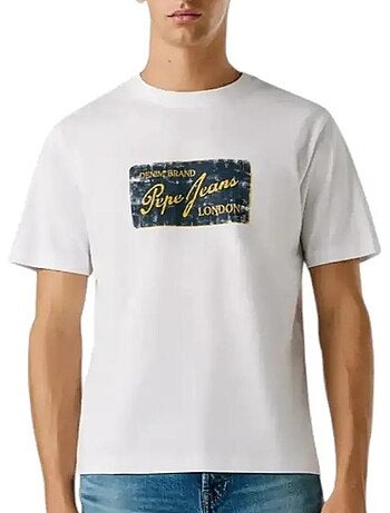 Pepe jeans origineel marineblauw t-shirt voor heren