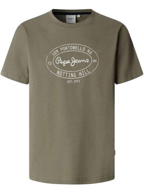 Pepe Jeans Originals Kaki T-shirt voor Heren - Kiabi Pepe Jeans Originals Kaki T-shirt voor Heren - Kiabi