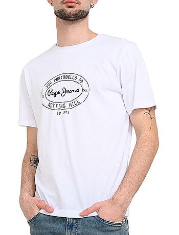 Pepe jeans originals wit t-shirt voor heren