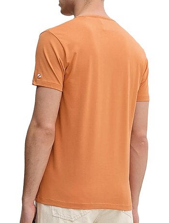 Pepe jeans original basic geel t-shirt voor heren pm508212