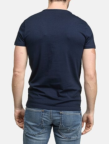 Pepe jeans original basic geel t-shirt voor heren pm508212