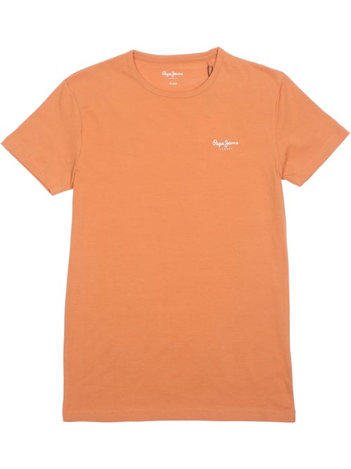 Pepe Jeans Origineel Basic Oranje T-shirt voor Heren - Kiabi Pepe Jeans Origineel Basic Oranje T-shirt voor Heren - Kiabi