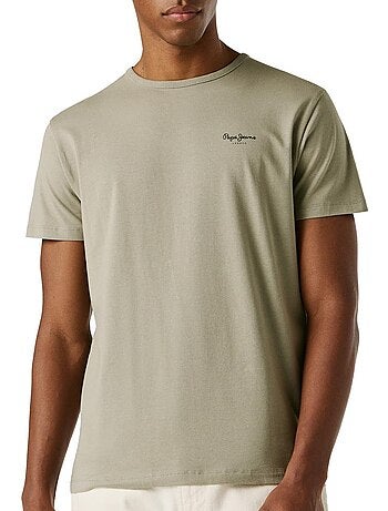 Pepe jeans origineel bordeaux t-shirt voor heren