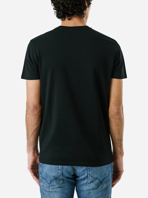 Pepe Jeans Origineel Stretch T-shirt Zwart voor Heren - Kiabi Pepe Jeans Origineel Stretch T-shirt Zwart voor Heren - Kiabi