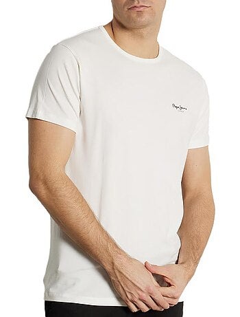 Pepe jeans origineel bordeaux t-shirt voor heren