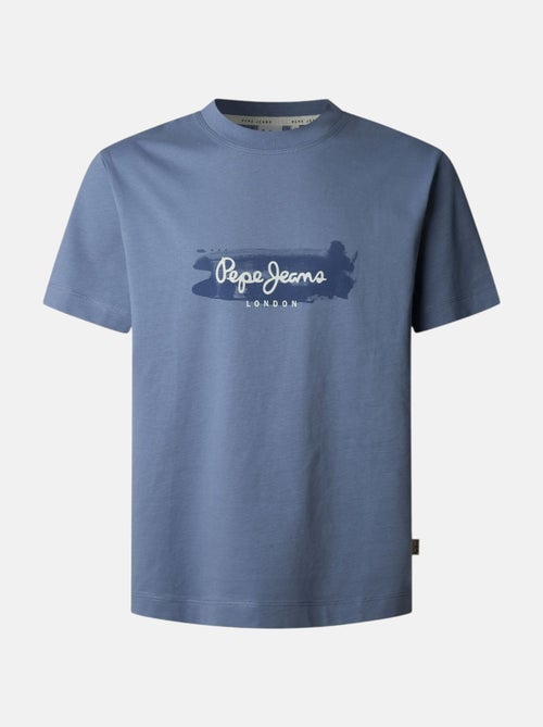 Pepe Jeans Picthon T-shirt voor Heren - Blauw - Kiabi Pepe Jeans Picthon T-shirt voor Heren - Blauw - Kiabi