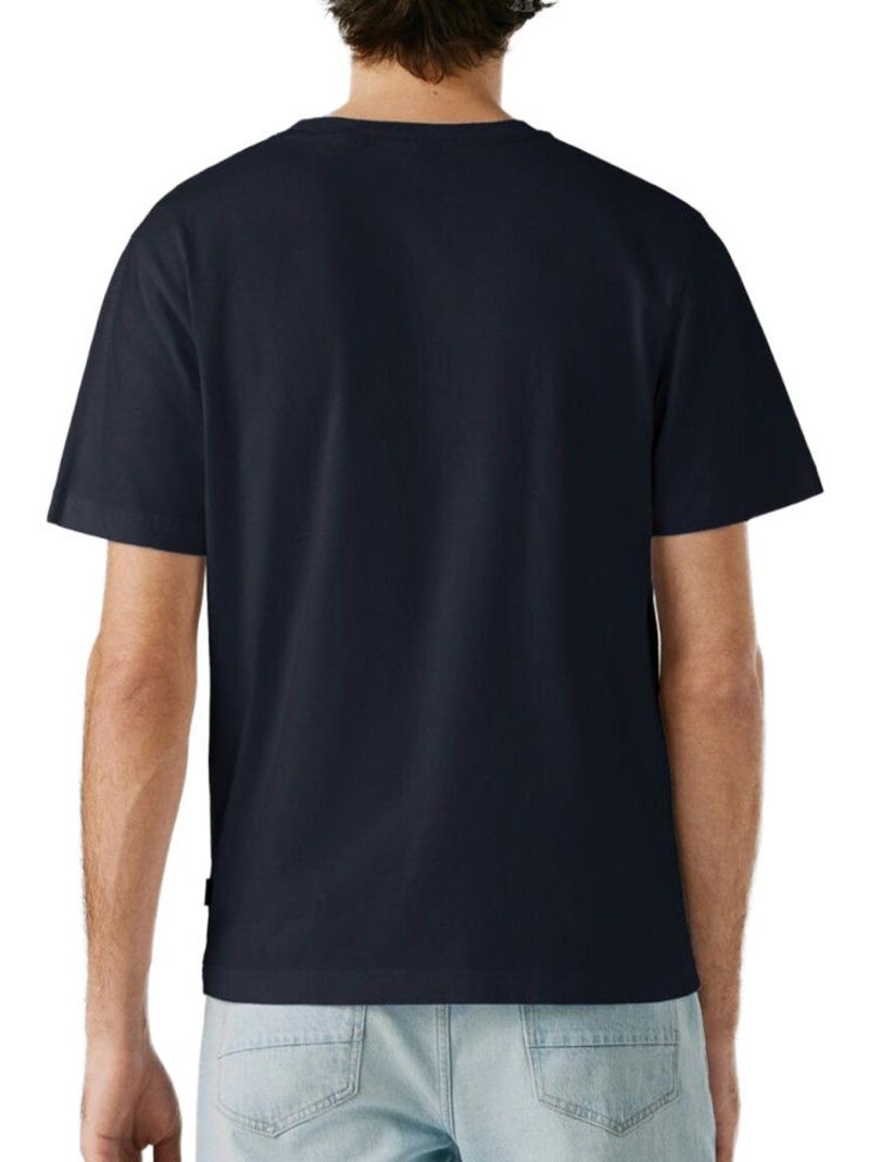 Pepe Jeans PJL M Marineblauw T-shirt voor Heren Blauw - Kiabi