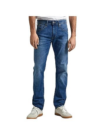 Pepe jeans pm207393ht42: rechte blauwe heren jeans