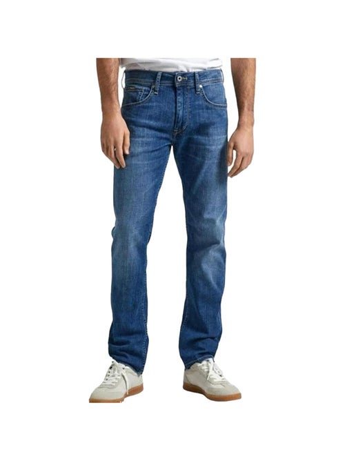 Pepe Jeans PM207393HT42: Rechte Blauwe Heren Jeans - Kiabi