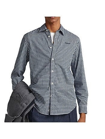 Pepe jeans pm308208 zwart/wit herenoverhemd