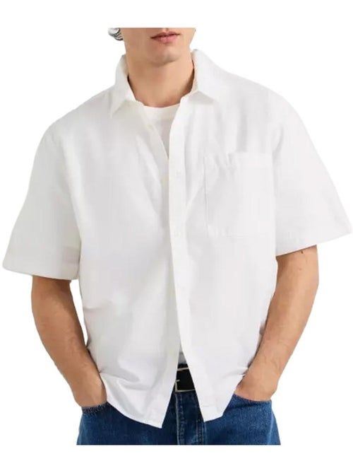 Pepe jeans pm3091285 wit overhemd voor heren - Kiabi