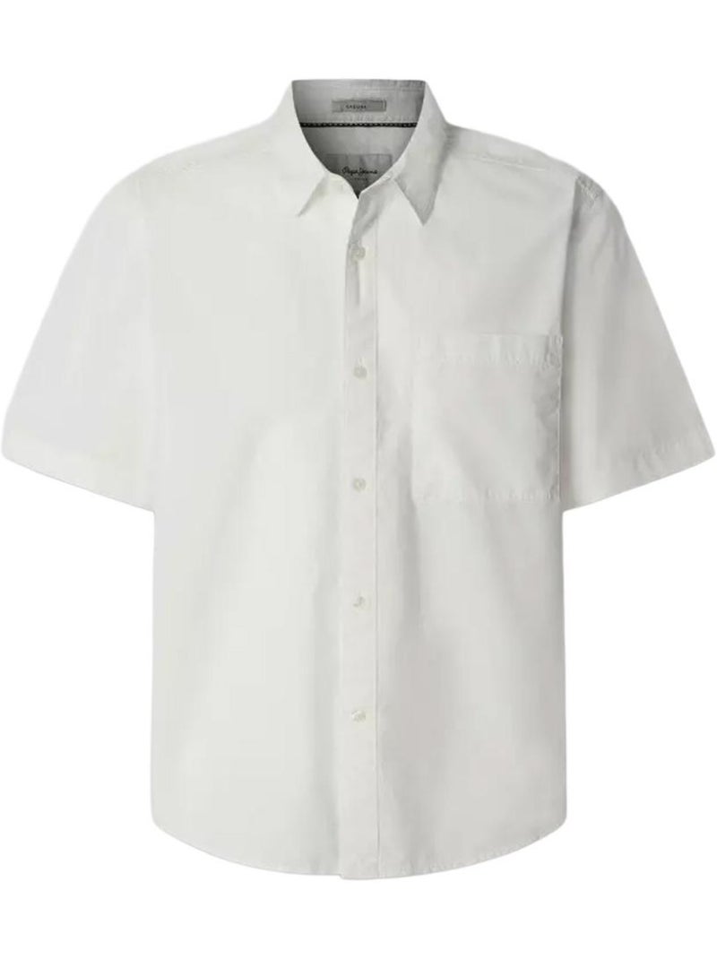 Pepe jeans pm3091285 wit overhemd voor heren Wit - Kiabi