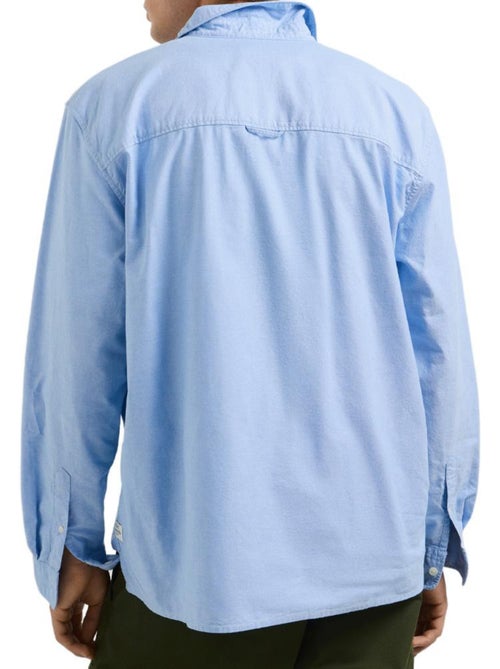 Pepe jeans randy herenoverhemd - blauw - Kiabi