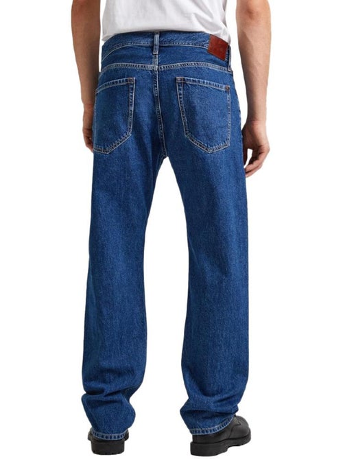 Pepe Jeans Relaxed Straight Fit Heren Jeans Blauw - Kiabi Pepe Jeans Relaxed Straight Fit Heren Jeans Blauw - Kiabi