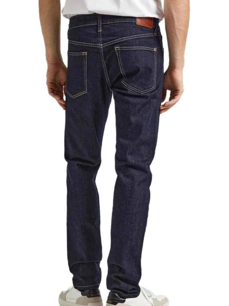 Pepe Jeans Slim Fit Heren Jeans Donkerblauw Blauw - Kiabi