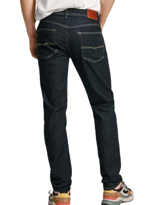Pepe Jeans Stanley Tapered Straight Fit Heren Jeans - Donkerblauw - Kiabi Pepe Jeans Stanley Tapered Straight Fit Heren Jeans - Donkerblauw - Kiabi