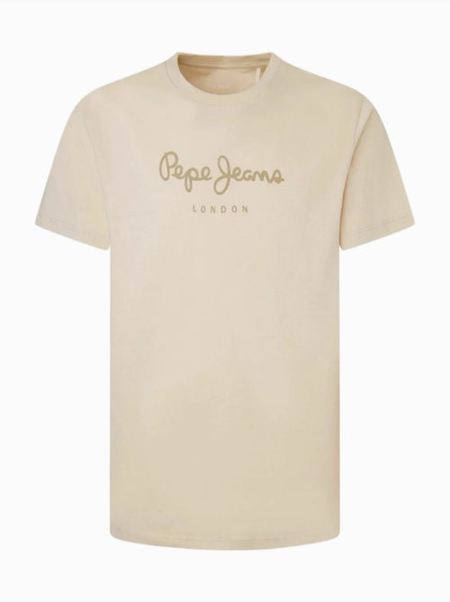 Pepe Jeans T-shirt Beige voor Heren - Stijlvol & Comfortabel - Kiabi Pepe Jeans T-shirt Beige voor Heren - Stijlvol & Comfortabel - Kiabi