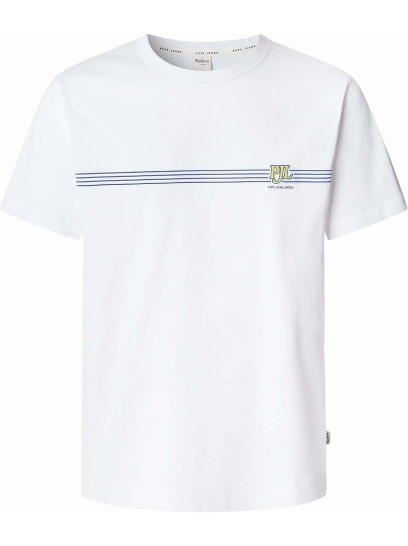 Pepe Jeans Tad Wit T-shirt voor Heren Wit - Kiabi