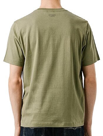 Pepe jeans tharky groen t-shirt voor heren