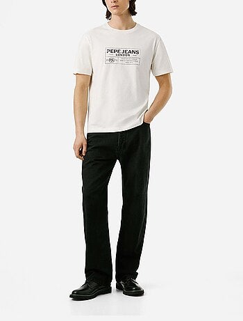 Pepe jeans tharky t-shirt wit voor heren