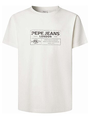 Pepe jeans tharky t-shirt wit voor heren